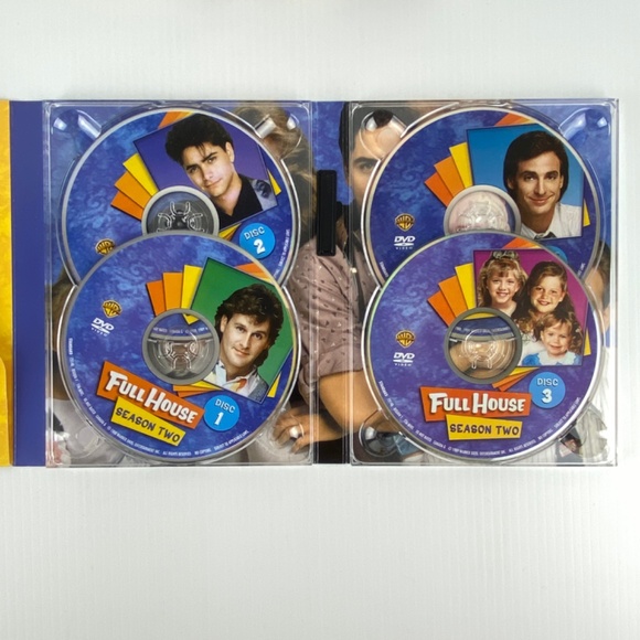 Full House Original Series Complete Second Season 2 DVD 4 Disc Set - Picture 4 of 5
